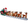 17.5 Foot Santa Sleigh 2018 Christmas Inflatable